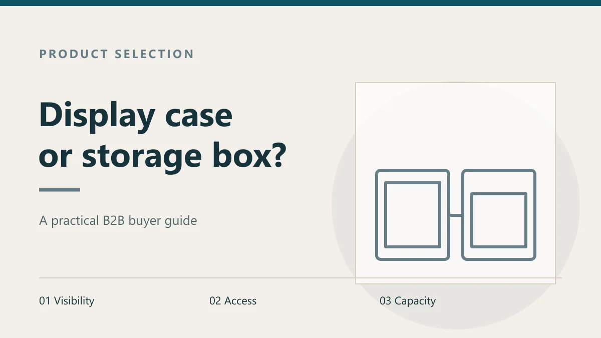 Product selection buyer guide illustration