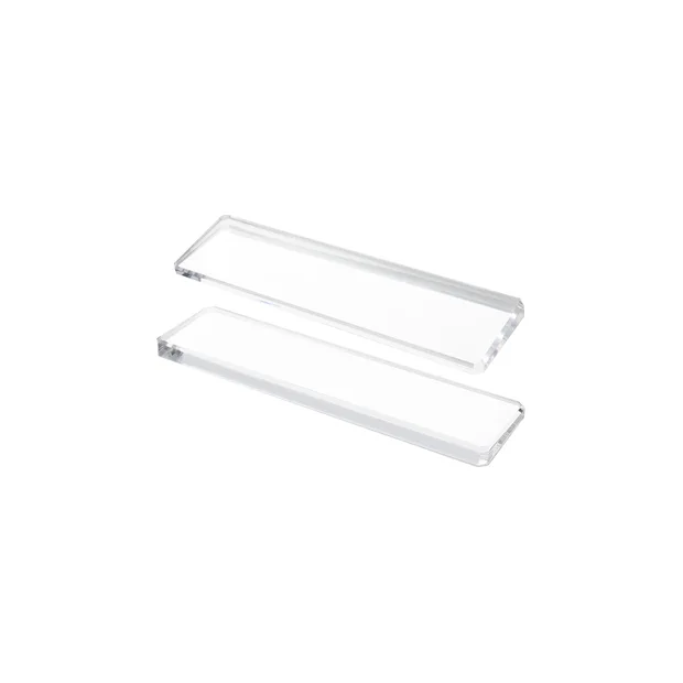 Factory-Customized Modern Transparent Acrylic Keyboard Wrist Rest Armrest Portable Anti-Slip Environmentally Friendly for Office